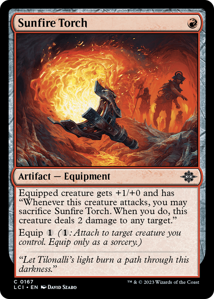 Sunfire Torch [The Lost Caverns of Ixalan] | Lots Moore NSW