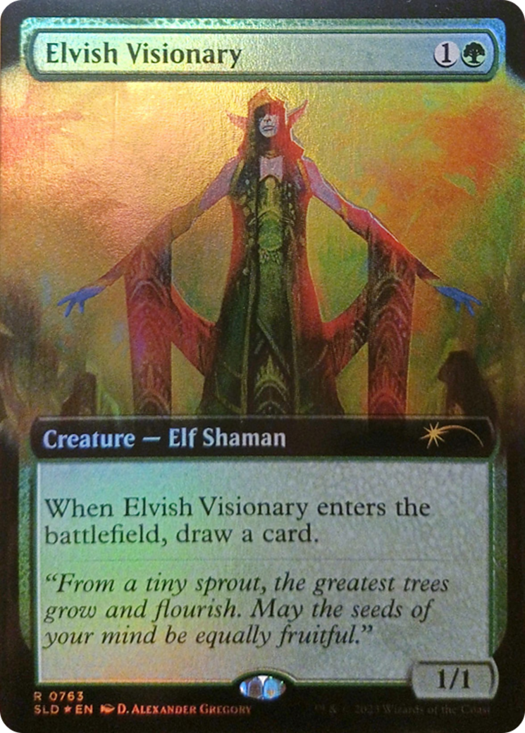 Elvish Visionary (Extended Art) [Secret Lair Drop Series] | Lots Moore NSW