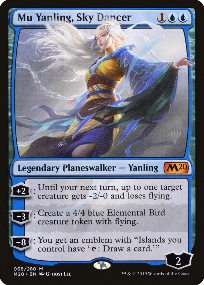 Mu Yanling, Sky Dancer (Promo Pack) [Core Set 2020 Promos] | Lots Moore NSW