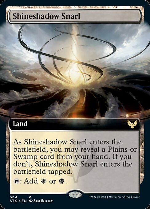 Shineshadow Snarl (Extended Art) [Strixhaven: School of Mages] | Lots Moore NSW