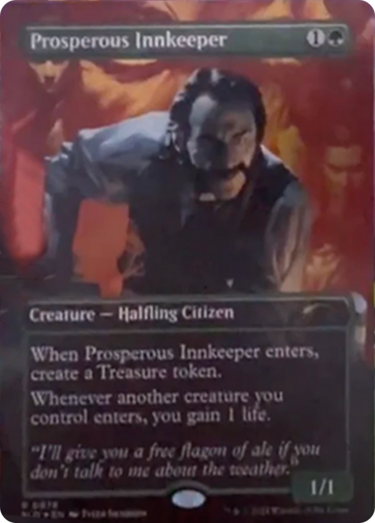 Prosperous Innkeeper (Rainbow Foil) [Secret Lair Drop Series] | Lots Moore NSW