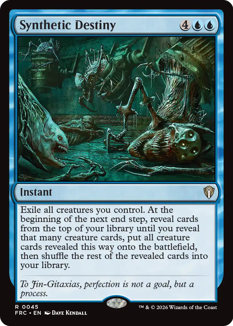 Synthetic Destiny [Reality Fracture Commander] | Lots Moore NSW