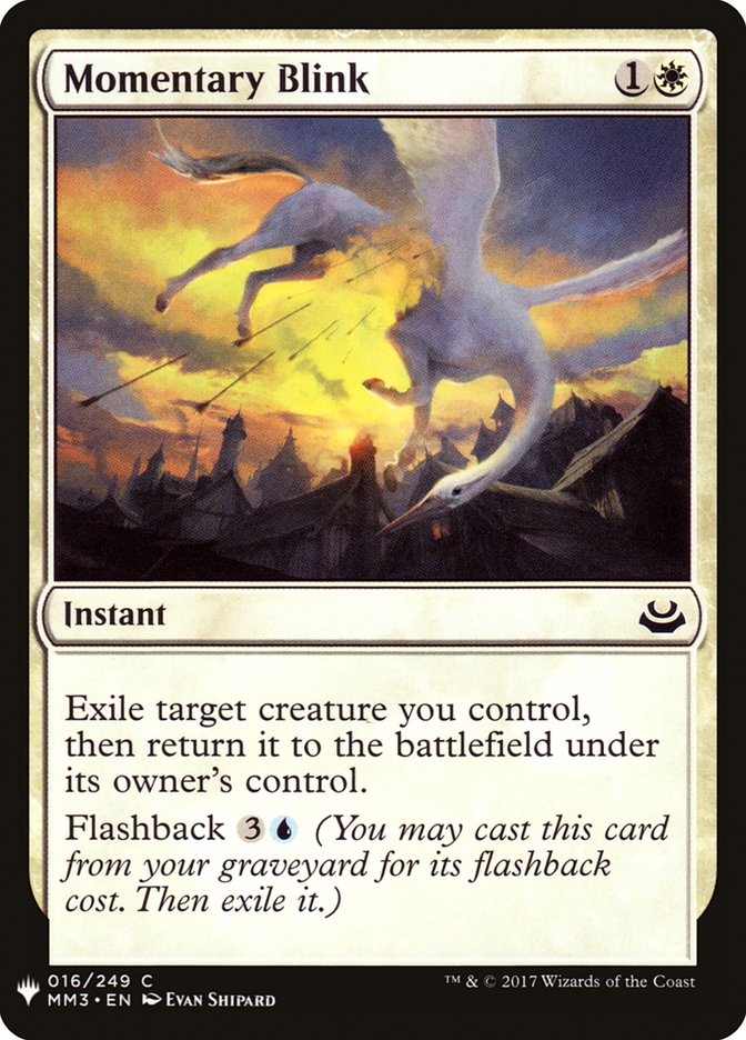 Momentary Blink [Mystery Booster] | Lots Moore NSW