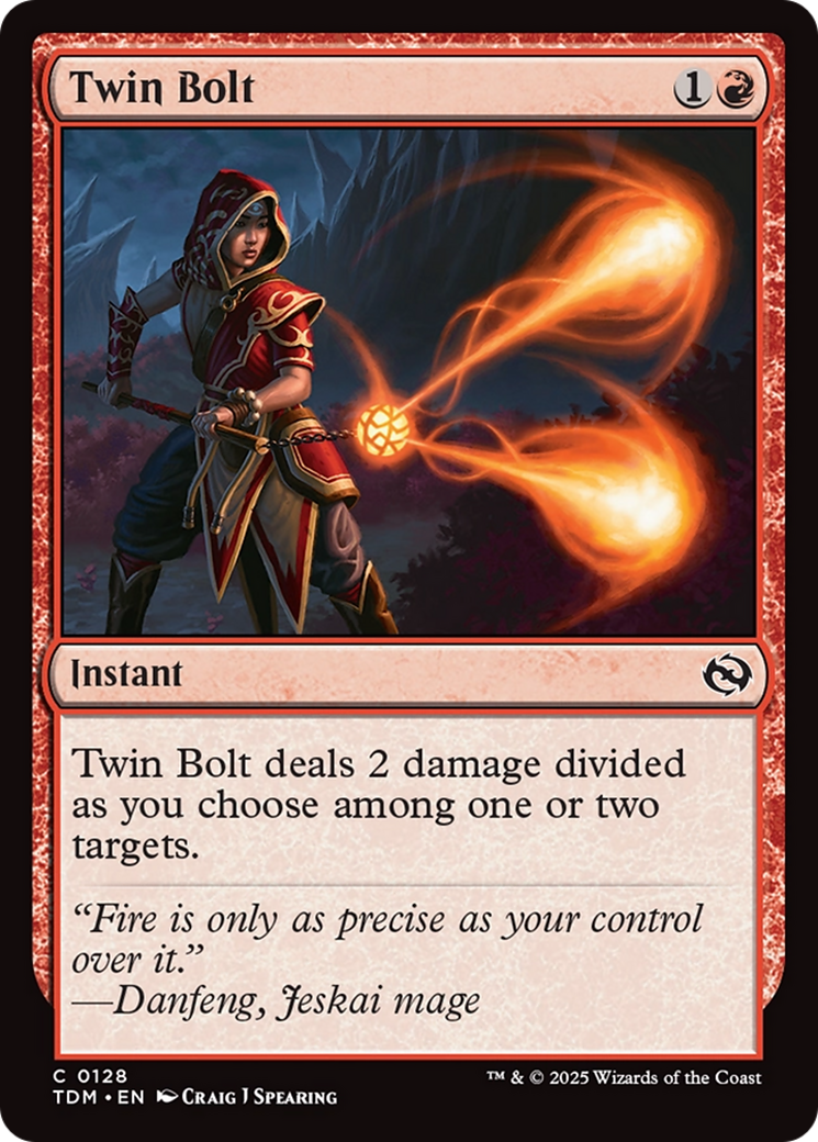 Twin Bolt [Tarkir: Dragonstorm] | Lots Moore NSW