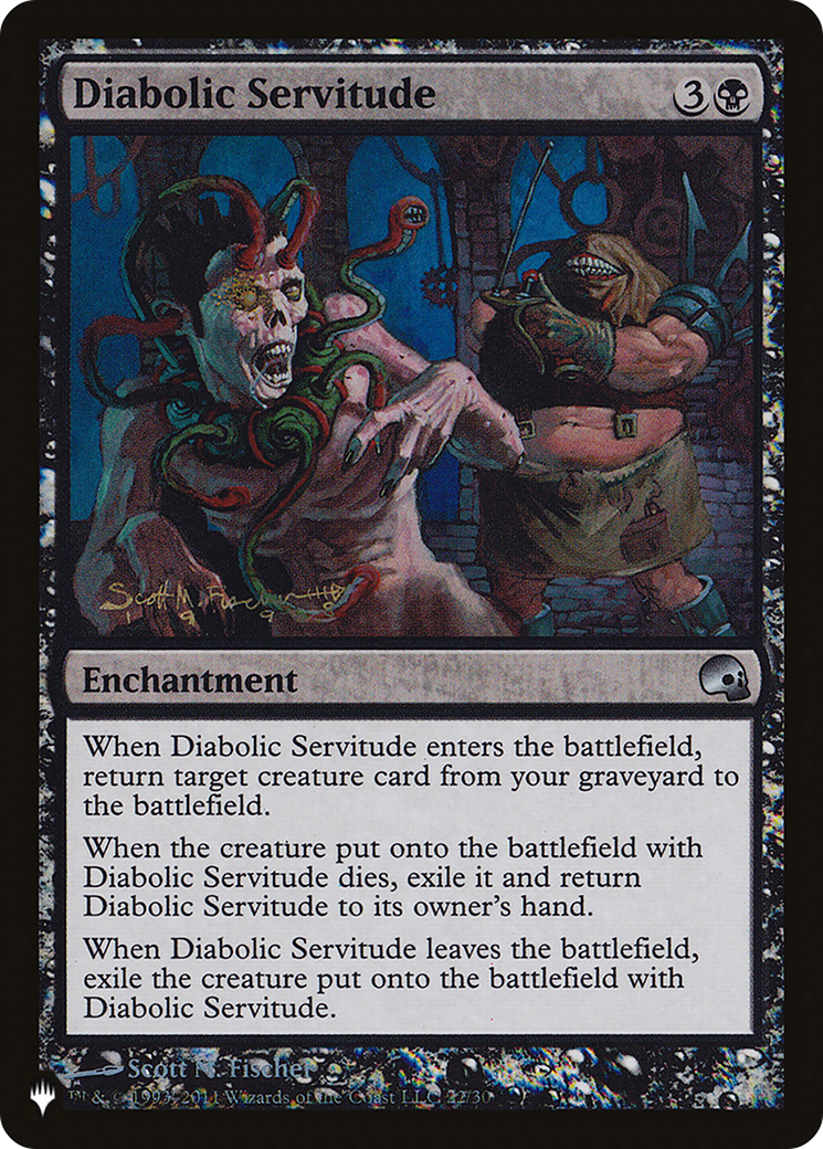 Diabolic Servitude [The List] | Lots Moore NSW