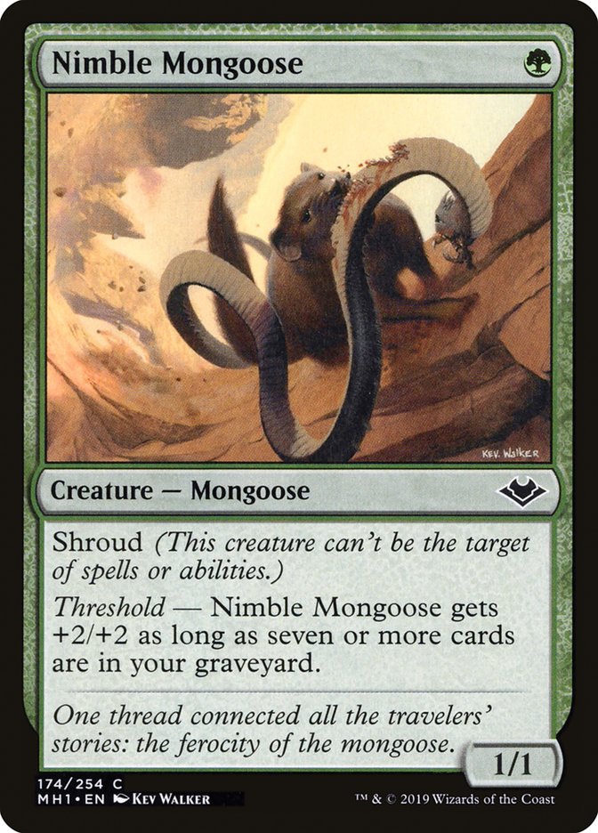 Nimble Mongoose [Modern Horizons] | Lots Moore NSW