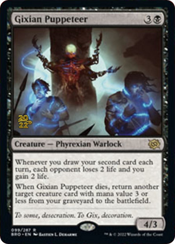 Gixian Puppeteer [The Brothers' War Prerelease Promos] | Lots Moore NSW