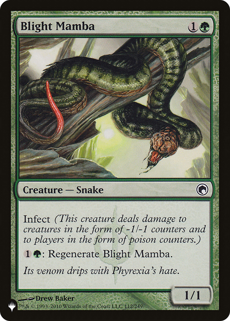 Blight Mamba [The List Reprints] | Lots Moore NSW