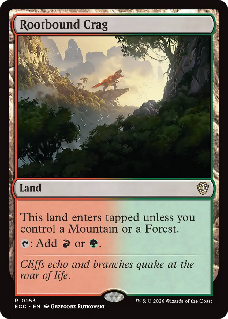Rootbound Crag [Lorwyn Eclipsed Commander] | Lots Moore NSW