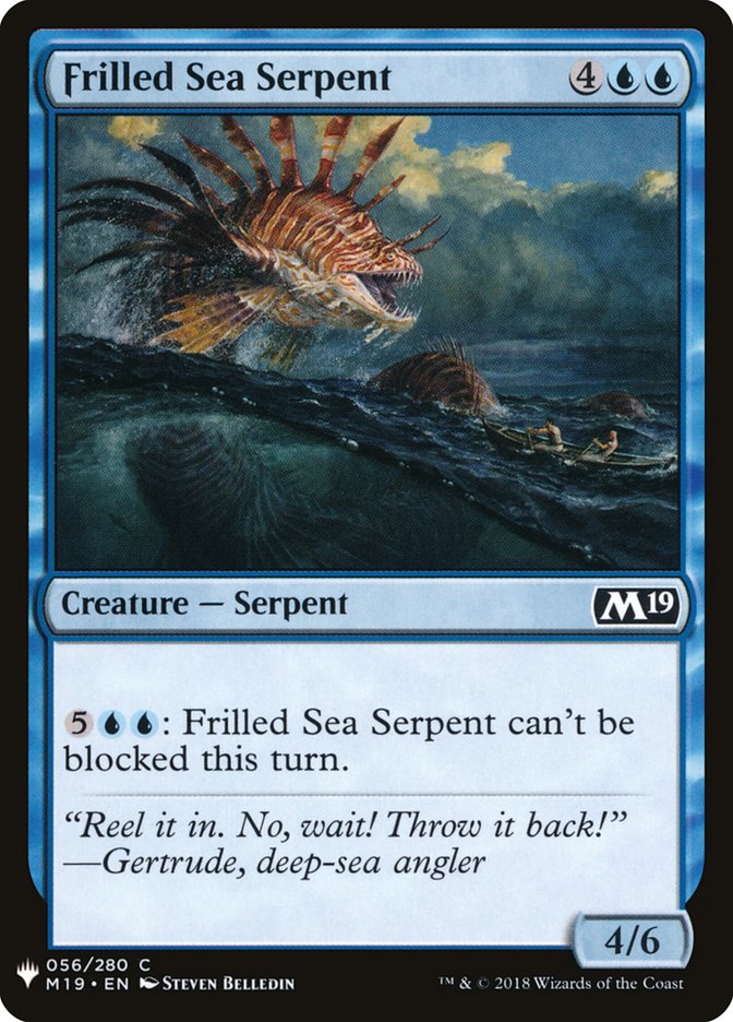 Frilled Sea Serpent [Mystery Booster] | Lots Moore NSW