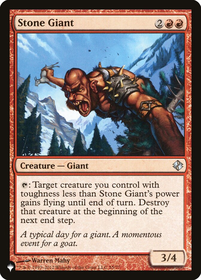 Stone Giant [The List] | Lots Moore NSW