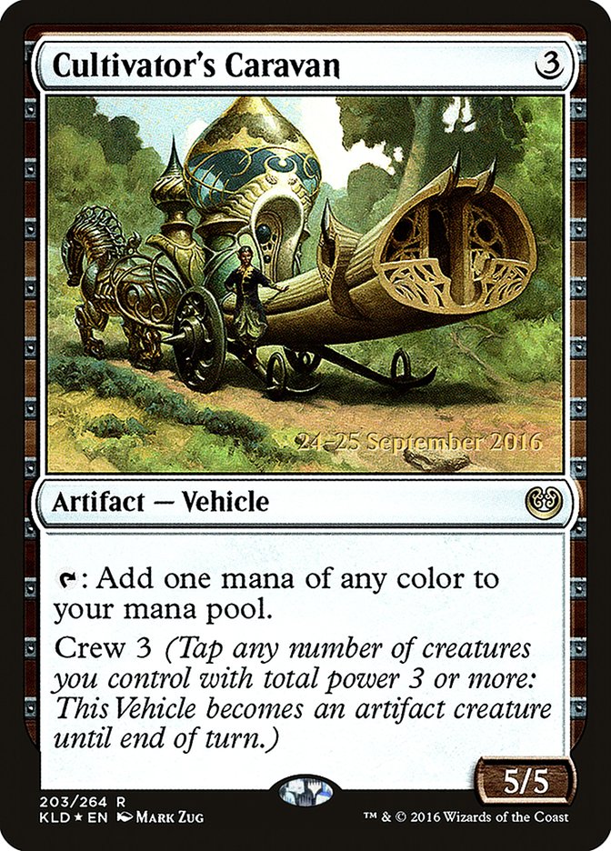 Cultivator's Caravan [Kaladesh Prerelease Promos] | Lots Moore NSW