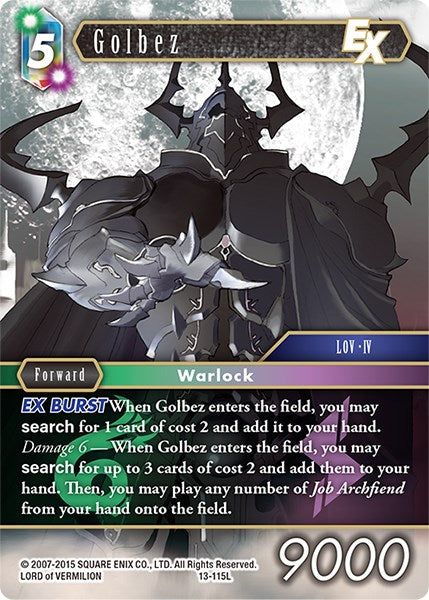 Golbez EX [Opus XIII: Crystal Radiance] | Lots Moore NSW