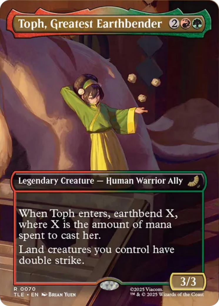 Toph, Greatest Earthbender (Borderless) [Avatar: The Last Airbender: Eternal-Legal] | Lots Moore NSW