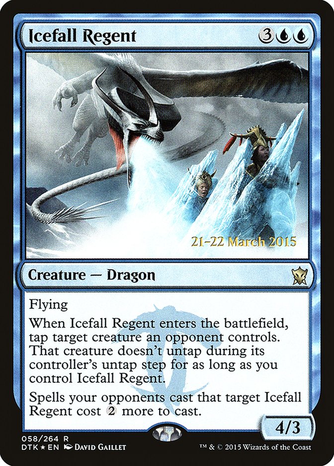 Icefall Regent [Dragons of Tarkir Prerelease Promos] | Lots Moore NSW