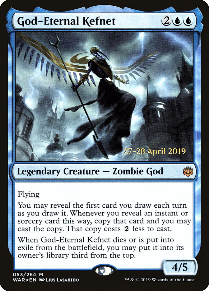 God-Eternal Kefnet [War of the Spark Prerelease Promos] | Lots Moore NSW