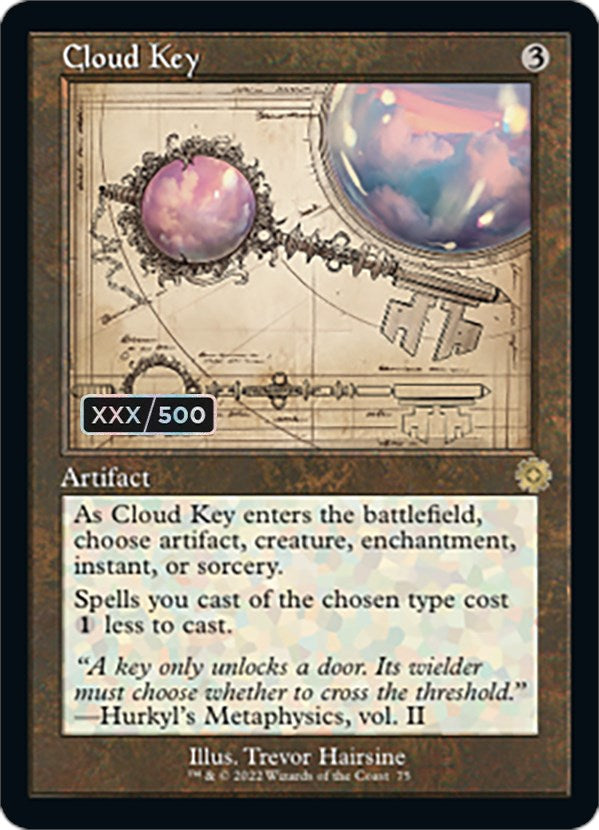 Cloud Key (Retro Schematic) (Serialized) [The Brothers' War Retro Artifacts] | Lots Moore NSW