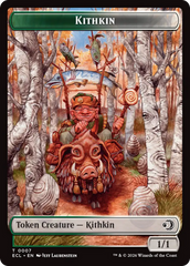 Elf // Kithkin (0007) Double-Sided Token [Lorwyn Eclipsed Tokens] | Lots Moore NSW