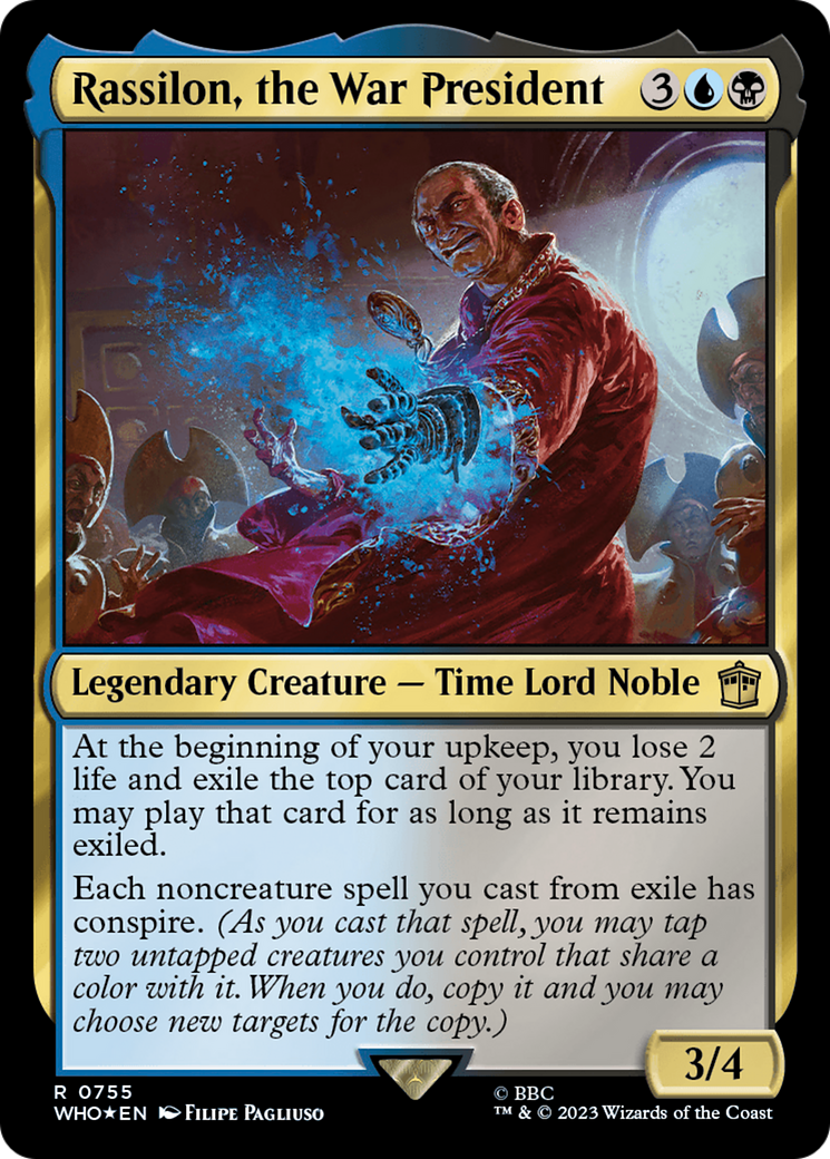 Rassilon, the War President (Surge Foil) [Doctor Who] | Lots Moore NSW