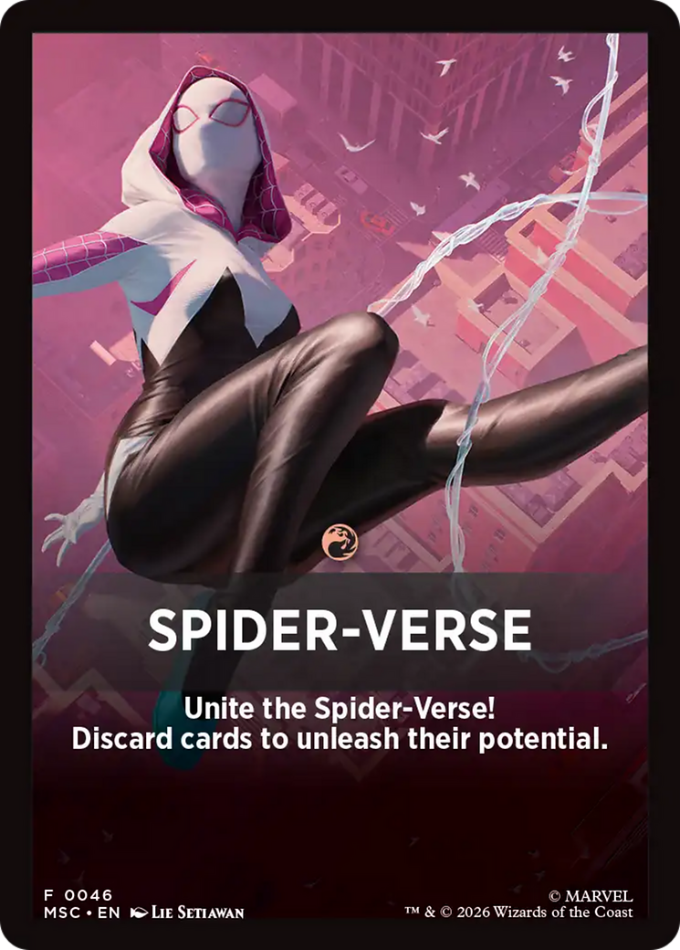 Spider-Verse Theme Card [Marvel Super Heroes Commander] | Lots Moore NSW