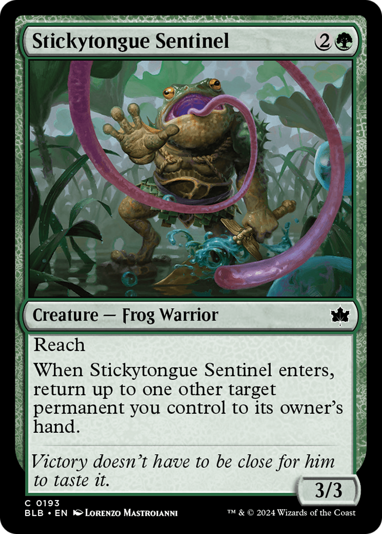 Stickytongue Sentinel [Bloomburrow] | Lots Moore NSW