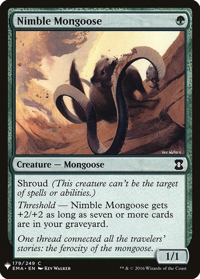 Nimble Mongoose [Mystery Booster] | Lots Moore NSW