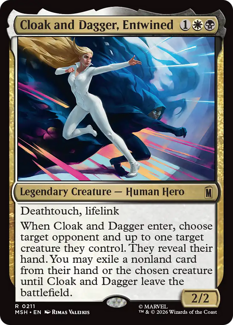 Cloak and Dagger, Entwined [Marvel Super Heroes] | Lots Moore NSW