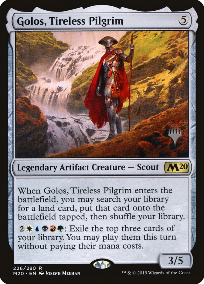 Golos, Tireless Pilgrim (Promo Pack) [Core Set 2020 Promos] | Lots Moore NSW