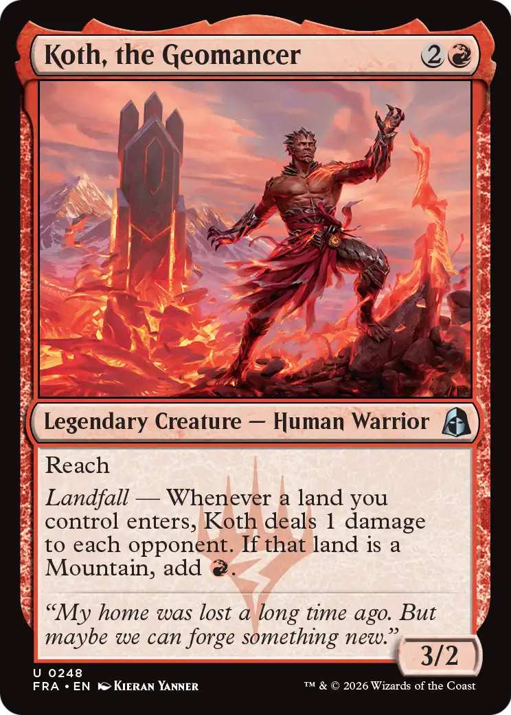 Koth, the Geomancer [Reality Fracture] | Lots Moore NSW