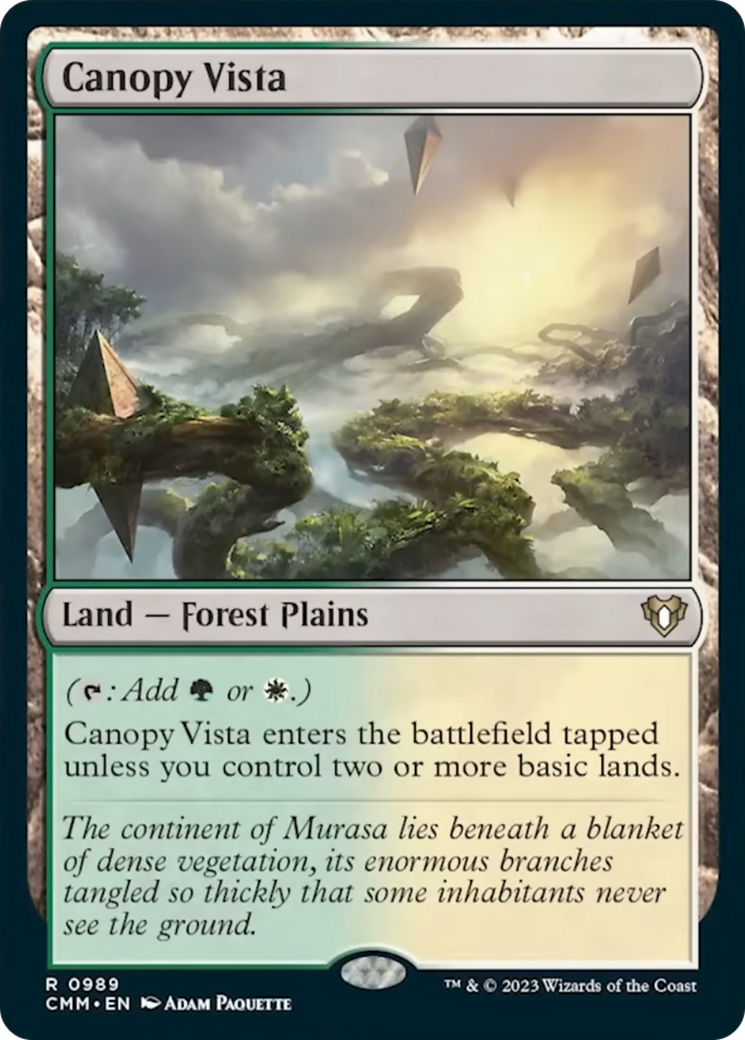 Canopy Vista [Commander Masters] | Lots Moore NSW