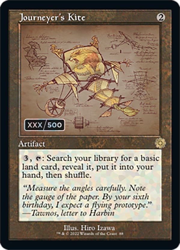 Journeyer's Kite (Retro Schematic) (Serialized) [The Brothers' War Retro Artifacts] | Lots Moore NSW
