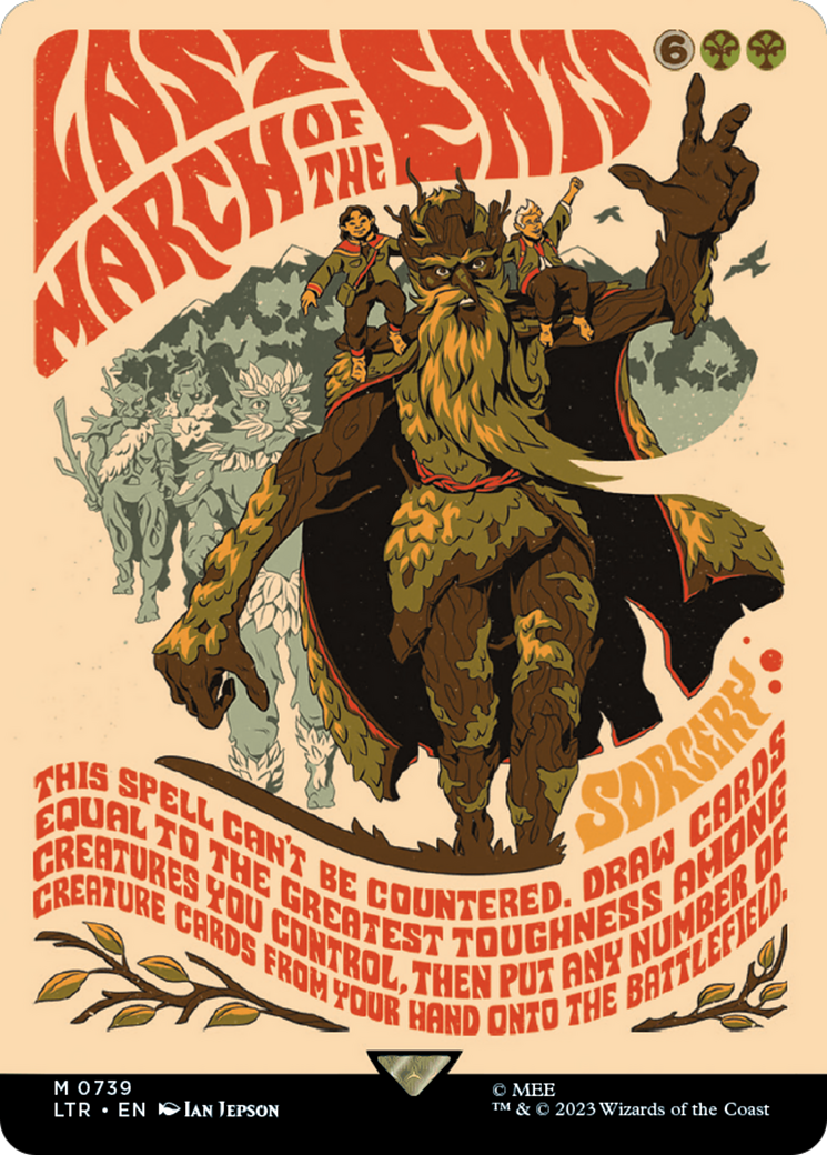 Last March of the Ents (Borderless Poster) [The Lord of the Rings: Tales of Middle-Earth] | Lots Moore NSW