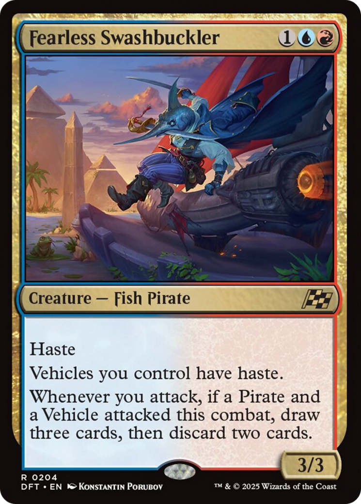 Fearless Swashbuckler [Aetherdrift] | Lots Moore NSW