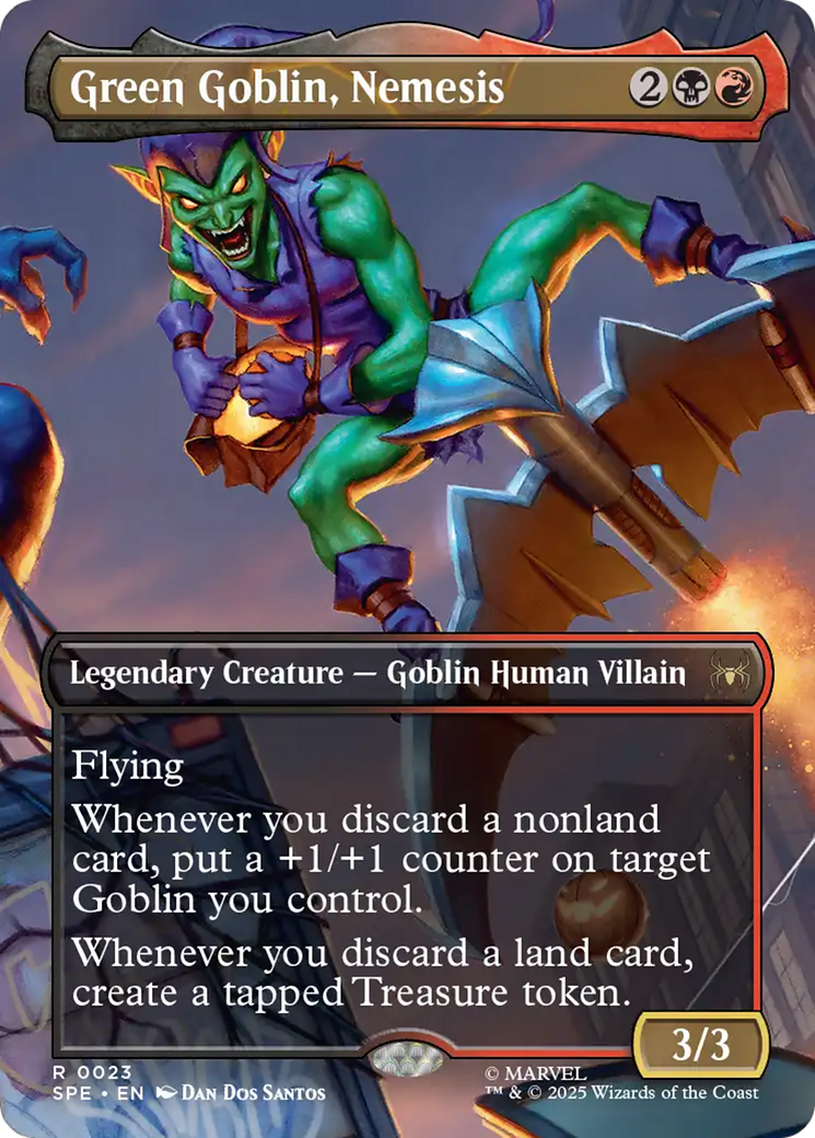 Green Goblin, Nemesis (Borderless) [Marvel's Spider-Man: Eternal-Legal] | Lots Moore NSW