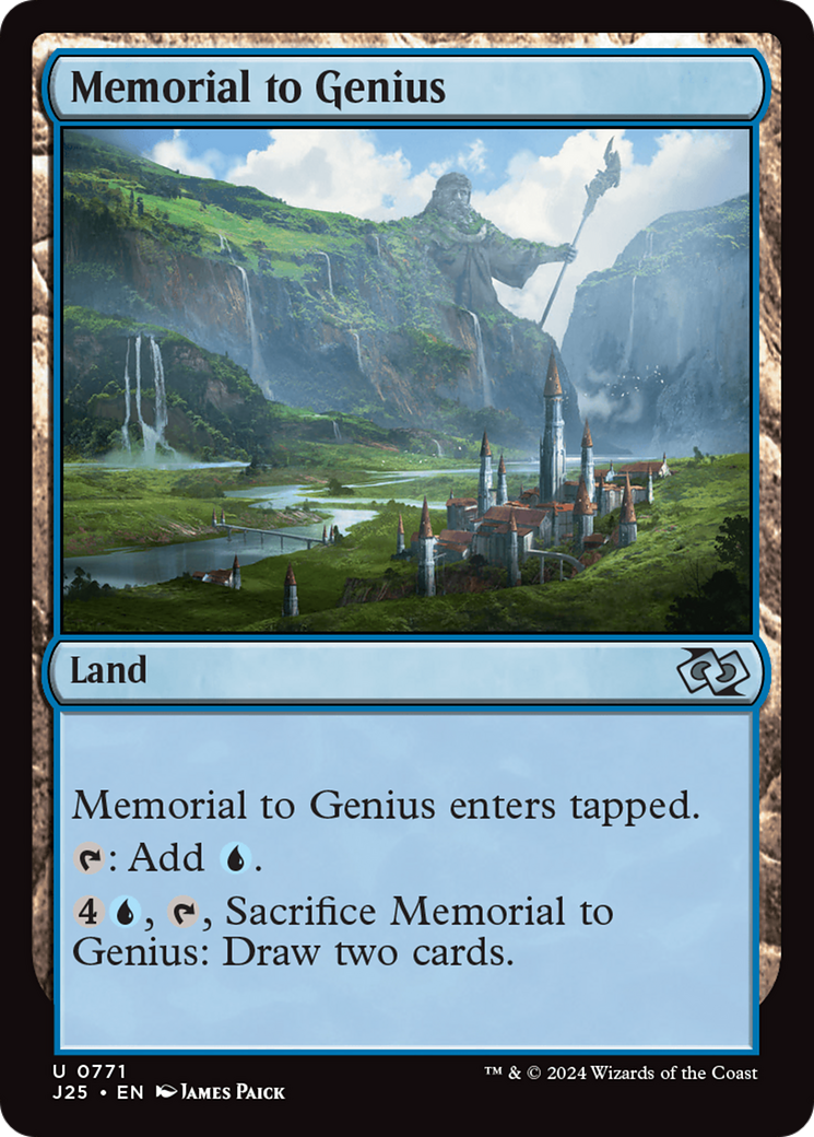 Memorial to Genius [Foundations Jumpstart] | Lots Moore NSW