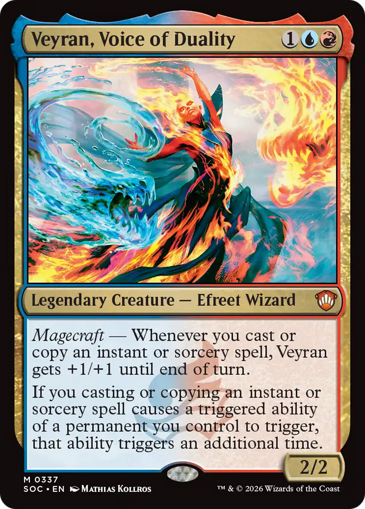Veyran, Voice of Duality [Secrets of Strixhaven Commander] | Lots Moore NSW
