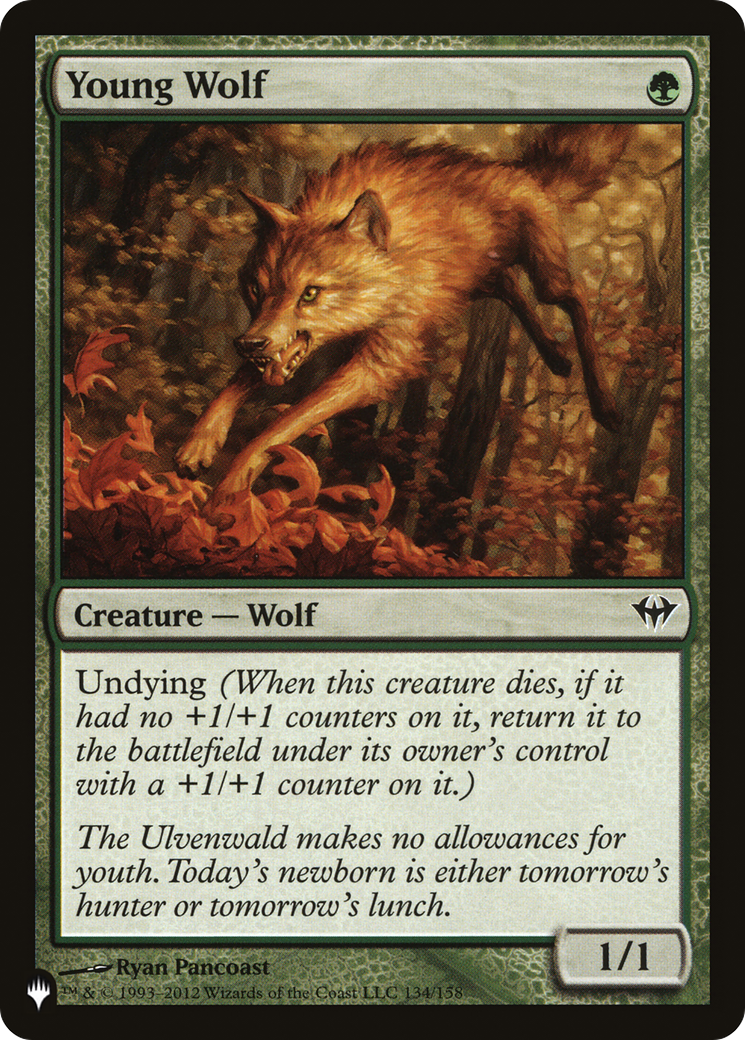 Young Wolf [The List Reprints] | Lots Moore NSW