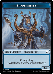 Dragon // Shapeshifter (0008) Double-Sided Token [Modern Horizons 3 Commander Tokens] | Lots Moore NSW
