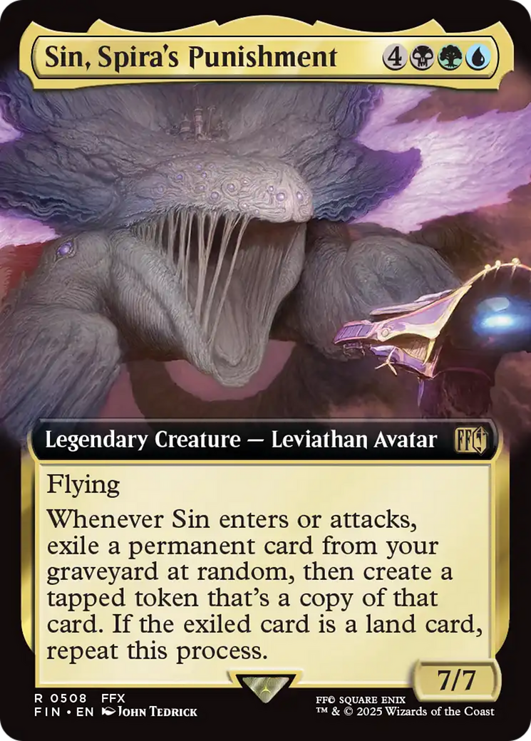 Sin, Spira's Punishment (Extended Art) [FINAL FANTASY] | Lots Moore NSW