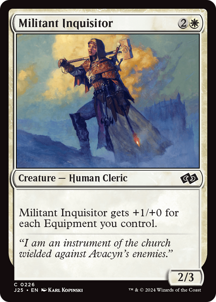 Militant Inquisitor [Foundations Jumpstart] | Lots Moore NSW