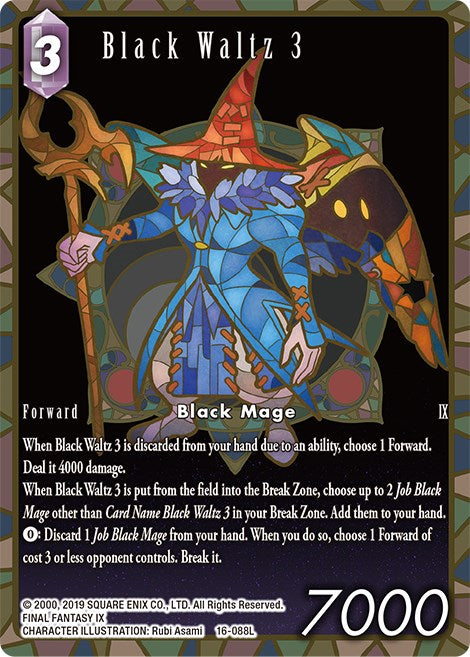 Black Waltz 3 (Full Art) [Emissaries of Light] | Lots Moore NSW