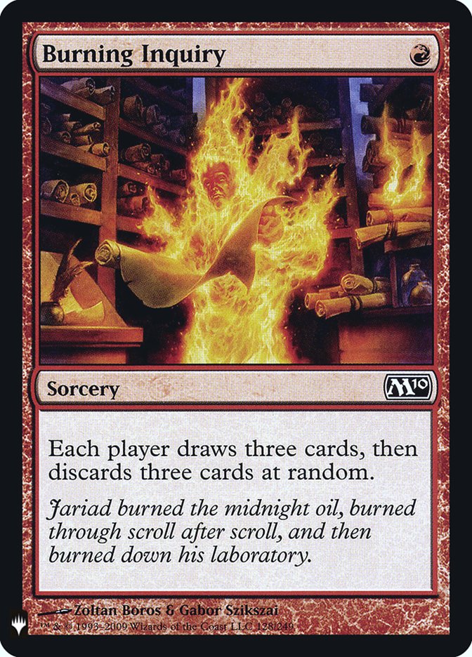 Burning Inquiry [Mystery Booster] | Lots Moore NSW