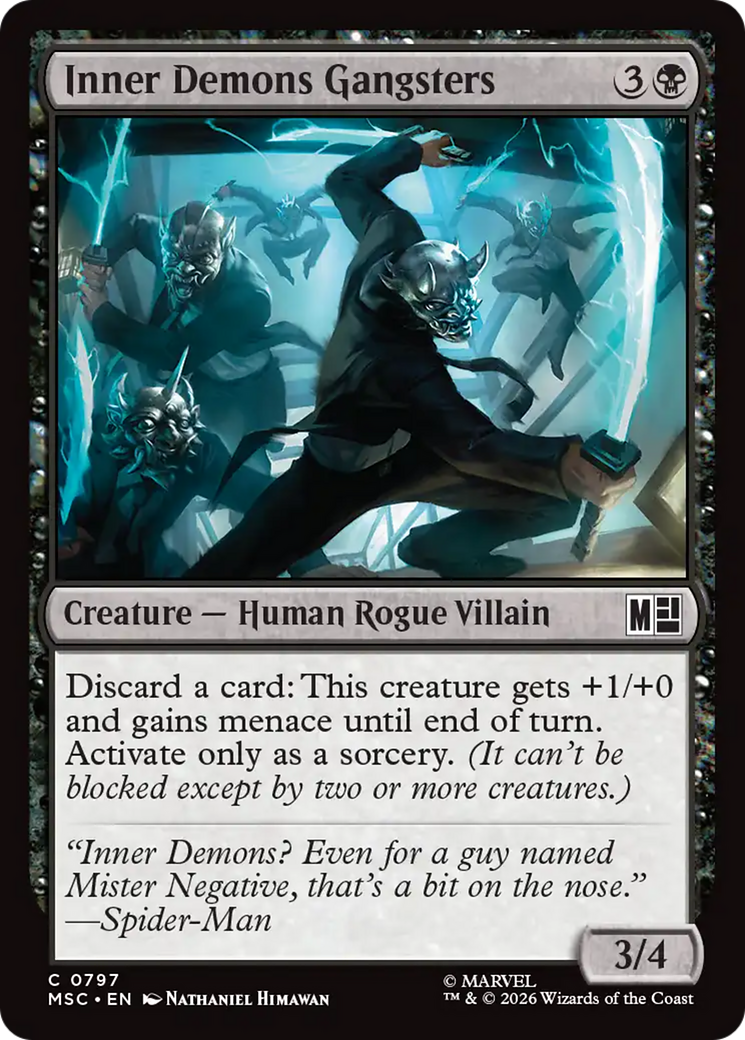 Inner Demons Gangsters [Marvel Super Heroes Commander] | Lots Moore NSW