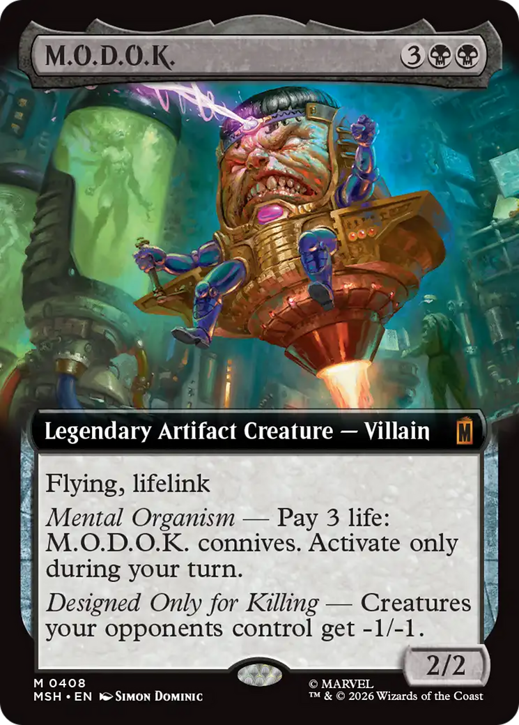 M.O.D.O.K. (Extended Art) [Marvel Super Heroes] | Lots Moore NSW