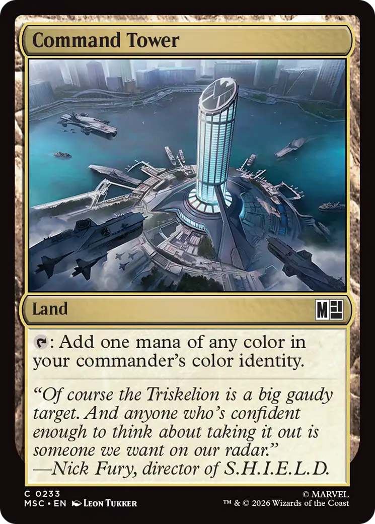 Command Tower [Marvel Super Heroes Commander] | Lots Moore NSW