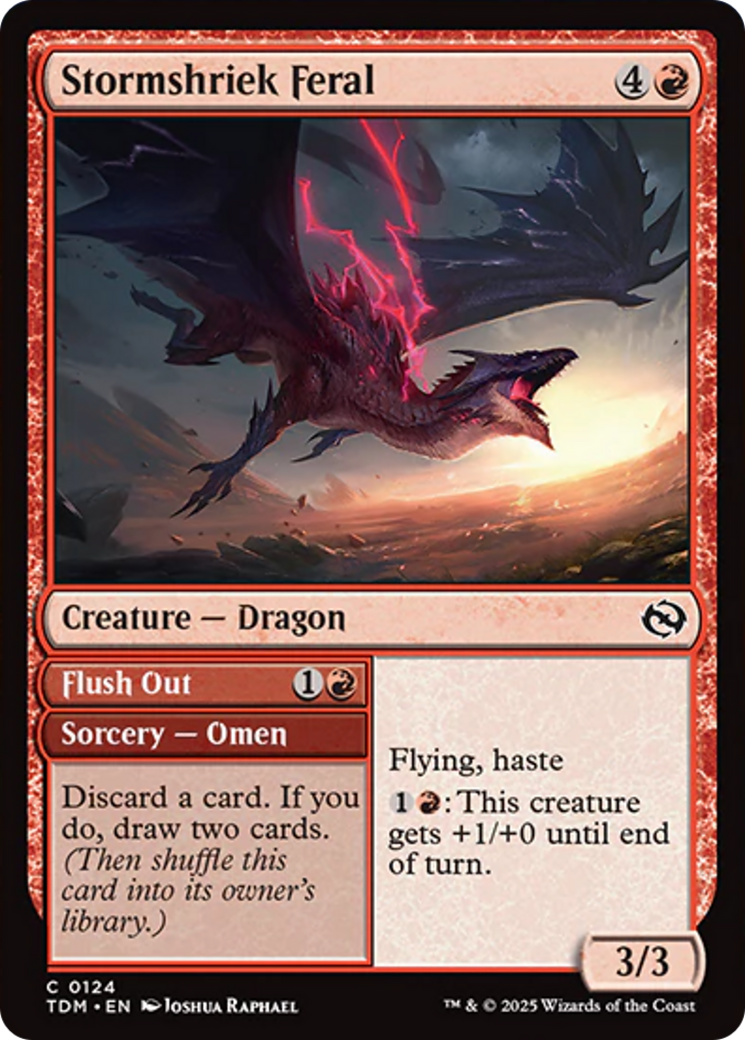 Stormshriek Feral [Tarkir: Dragonstorm] | Lots Moore NSW