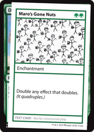 Maro's Gone Nuts (2021 Edition) [Mystery Booster Playtest Cards] | Lots Moore NSW