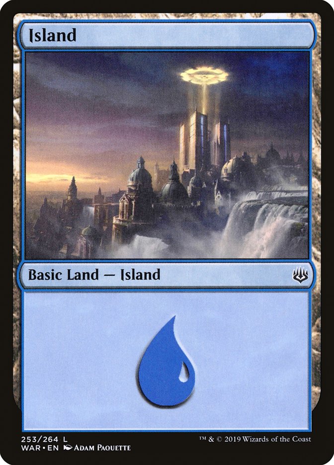 Island (253) [War of the Spark] | Lots Moore NSW