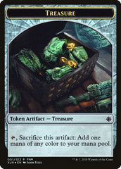 Merfolk // Treasure Double-Sided Token [Friday Night Magic 2018] | Lots Moore NSW