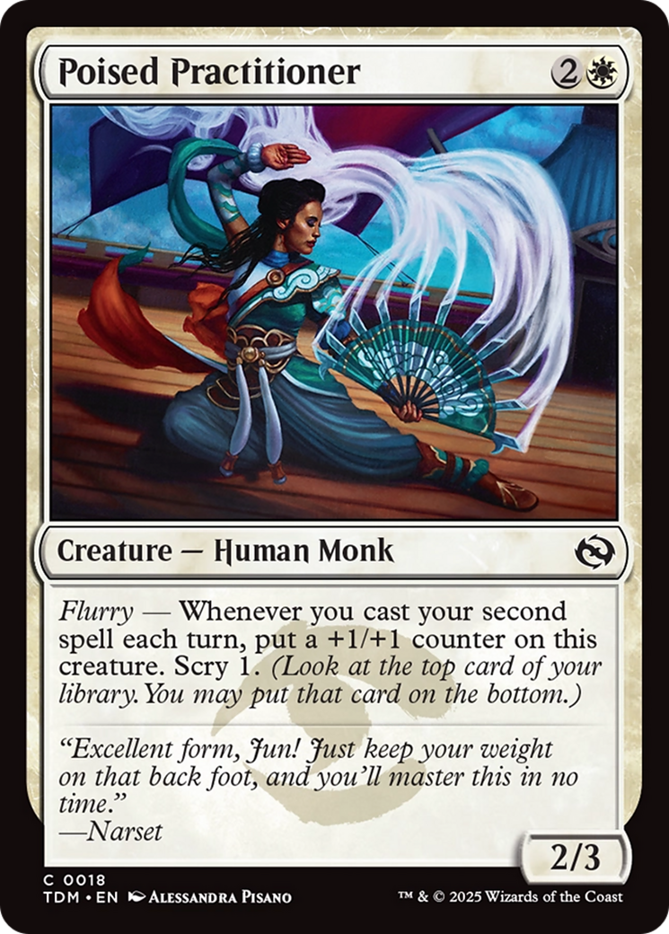 Poised Practitioner [Tarkir: Dragonstorm] | Lots Moore NSW
